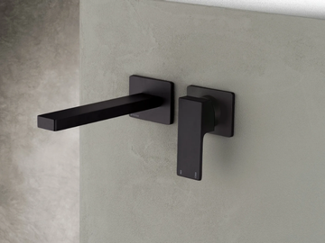MINT - F809B+M011A - 2 hole wall-mounted washbasin mixer by Fantini Rubinetti - view 2